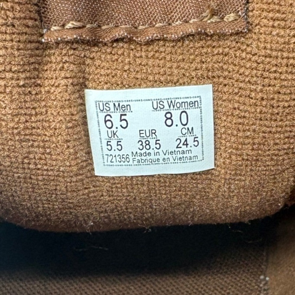 Vans Chukka Push Skate Shoe Sneaker Chestnut Brown Men 6.5/Women 8 Suede Y2K 90s - Picture 8 of 9